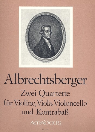 2 Quartette op.20,5 und op.20,6 fr Violine, Viola, Violoncello und Kontraba,     Stimmen