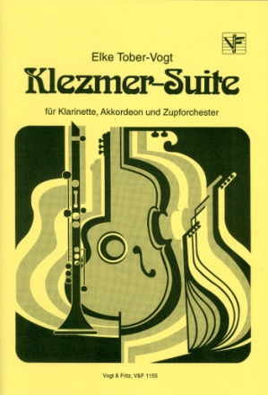 Klezmer-Suite fr Klarinette, Akkordeon und Zupforchester Partitur