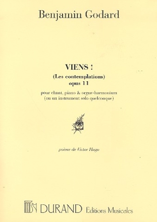 Viens op.11 pour voix et piano (orgue)