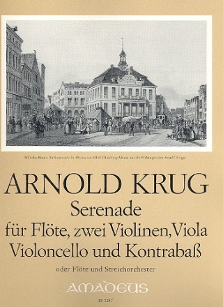 Serenade op.34 fr Flte, 2 Violinen, Viola, Violoncello und Kontraba Stimmen