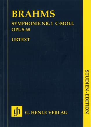 Sinfonie c-Moll Nr.1 op.68  Studienpartitur