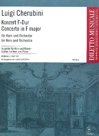 Konzert F-Dur fr Horn und Orchester fr Horn und Klavier