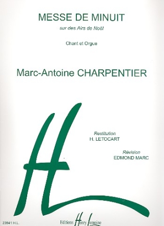 Messe de minuit pour choeur et orchestre reduction choeur/orgue