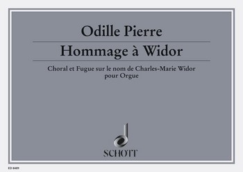 Hommage  Widor op. 5 fr Orgel