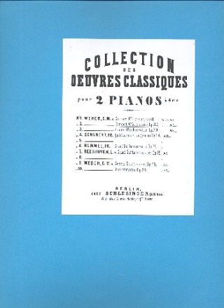 Konzert Es-Dur Nr.2 op.32 fr Klavier und Orchester fr 2 Klaviere