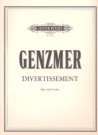 Divertissement fr Flte und Violine 2 Spielpartituren