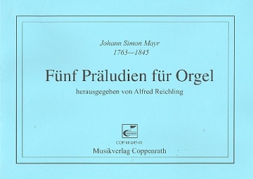 5 Prludien fr Orgel