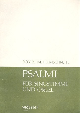 Psalmi fr Singstimme und Orgel