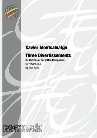 Three Divertissements on Themes of Forgotten Composers for piano