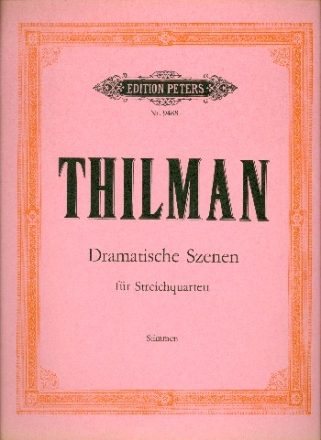 Dramatische Szenen fr Streichquartett Stimmen