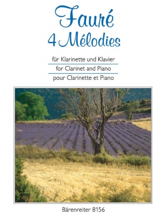 4 Mlodies  fr Klarinette und Klavier