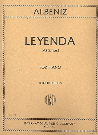 Leyenda (asturias) for piano