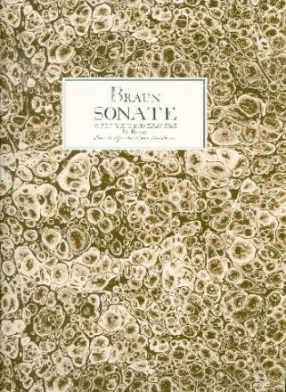 Sonate  flute traversiere et basse Facsimile