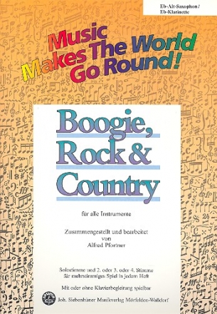 Boogie Rock and Country fr flexibles Ensemble Altsaxophon