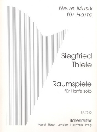 RAUMSPIELE FUER HARFE SOLO  HANSTEDT, KATHARINA, ED