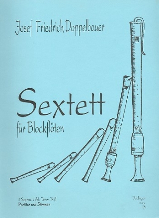 Sextett fr Blockflten (SSAATB) Partitur