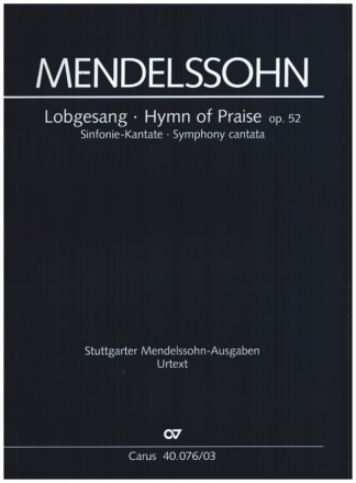 Sinfonie B-Dur Nr.2 op.52 fr Soli, gem Chor und Orchester Klavierauszug