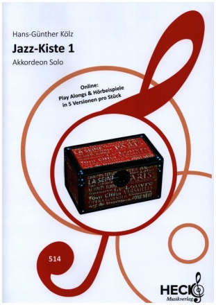 Jazzkiste Soloband 1 (+QR-Codes) fr Akkordeon