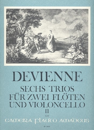 6 Trios op.19 Band 2 (Nr.4-6) fr 2 Flten und Violoncello Stimmen