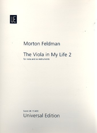 The Viola in my Life vol.2 for viola solo, flute, clarinet, violin, cello, percussion and piano score
