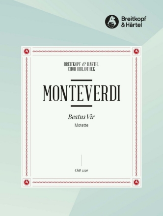 Beatus vir - Motette fr 5 Stimmen un bc Chorpartitur