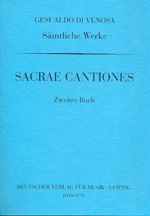 Sacrae cantiones Band 2 fr gem Chor (6-7 Stimmen)
