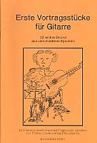 Erste Vortragsstcke  fr Gitarre