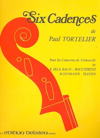 6 cadences  pour violoncelle