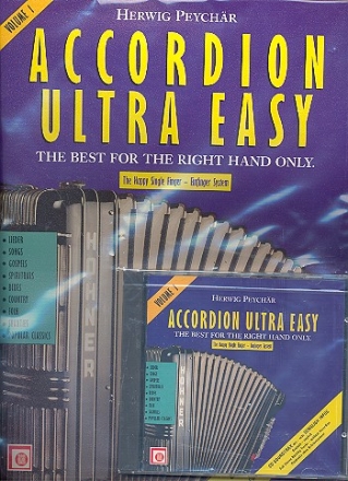 Accordion ultra easy Band 1 (+CD) The Best for the right hand only