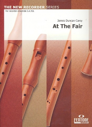 At the Fair for 4 recorders (SATB) score and parts