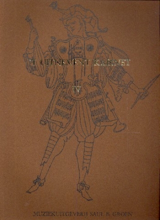 'T uitnement kabinet vol.4 fr Melodieinstrument im Bassschlssel und Bc Partitur und Stimme