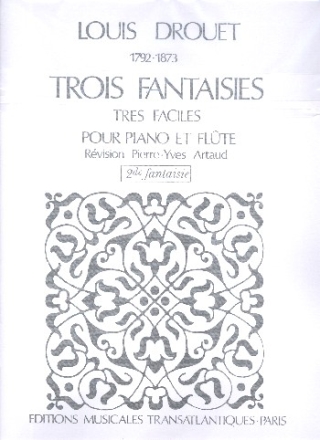 Fantaisie op.38 no.2 pour flte et piano