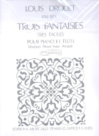 fantaisie op.39 no.3 pour flute et piano
