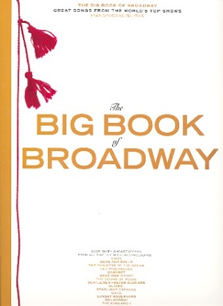 The big Book of Broadway: songbook piano/vocal/guitar