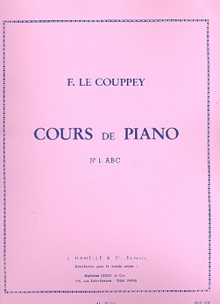 Cours de piano no.1 ABC
