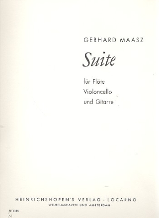 Suite fr Flte, Violoncello und Gitarre Stimmen