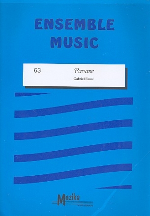 Pavane  fr Streicher, Blser in B/Es/F/C, Klavier Partitur und Stimmen