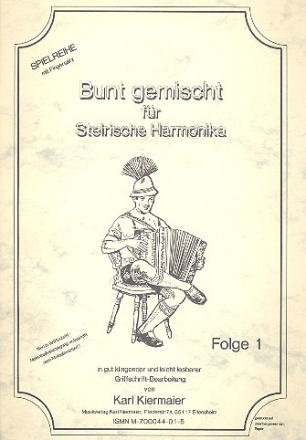 Bunt gemischt Band 1 - fr steirische Harmonika