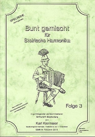 Bunt gemischt Band 3 fr steirische Harmonika in Griffschrift