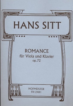 Romanze op.72 fr Viola und Klavier