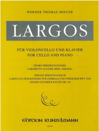 Largos fr Violoncello und Klavier