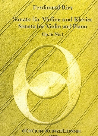 Sonate op.16,1 fr Violine und Klavier