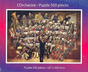 L'orchestre Puzzle 500 pieces 327 x 462 mm