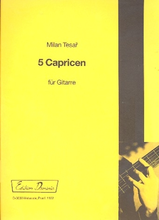 5 Capricen fr Gitarre