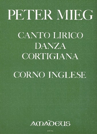 Canto lirico e Danza cortigiana per corno inglese solo