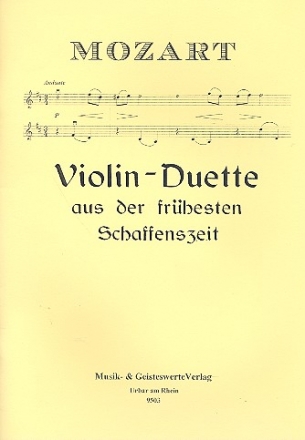 Violinduette Bearbeitungen der ersten Klavierstcke fr 2 Violinen
