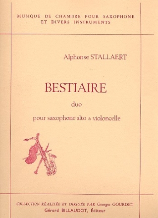 Bestiaire pour saxophone alto et violoncelle