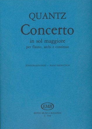 Konzert G-Dur fr Flte und Klavier