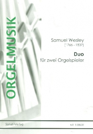 Duo fr Orgel  zu 4 Hnde oder fr 2 Instrumente Spielpartitur
