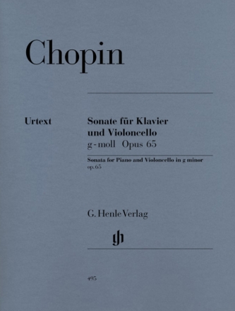 Sonate g-Moll op.65 fr Violoncello und Klavier